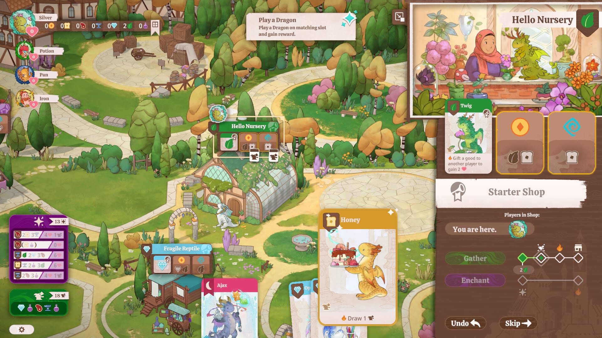 Flamecraft town screenshot